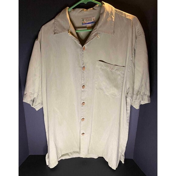 Kahala Other - Kahala Mens L Kapalua 473 Yards Plantation Golf Course Embroidered Hawaii Shirt